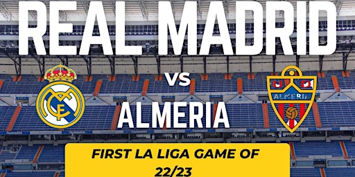 REAL MADRID VS ALMERIA