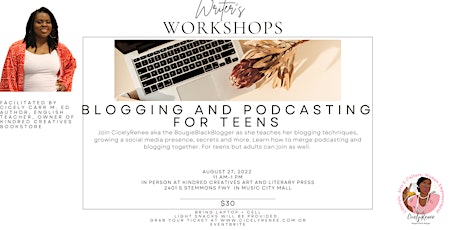 Writer's Workshop: Blogging and Podcasting for Teens