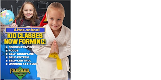 Skaggs Elementary Afterschool Martial Arts Classes 3rd -5th Graders