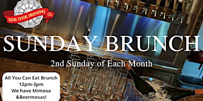 Sunday Brunch 2022~2nd Sunday at Side Door Brewery