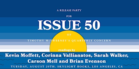 Timothy McSweeney's Romantic Issue 50 Release in Los Angeles primary image