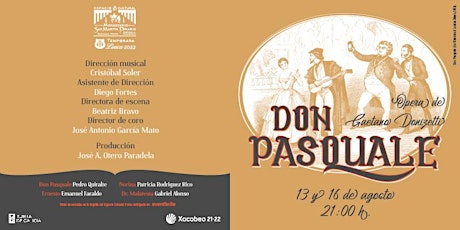 Imagen principal de Ópera Don Pasquale