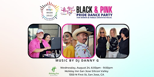 HEY GIRL BLACK & PINK PRIDE DANCE PARTY