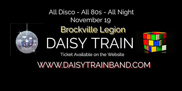Daisy Train Disco & 80s Show in Brockville