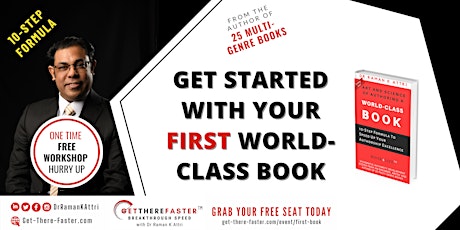 How to Get Started with Your First World-class Book (FREE WORKSHOP) primary image
