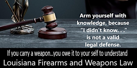 Armed with Knowledge: Louisiana State Gun Law