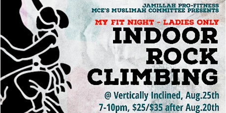 MY FIT NIGHT: INDOOR ROCK CLIMBING (LADIES ONLY)
