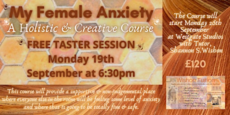 My Female Anxiety-A Holistic & Creative Course