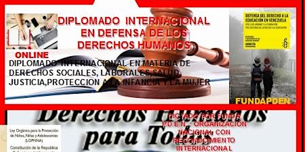 Diplomado Internacional en Defensa de los Derechos Humanos