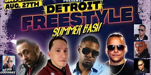 Detroit Freestyle Summer Bash