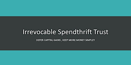 Save Money Easily with a Spendthrift Trust