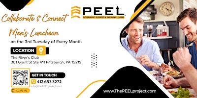 PEEL: Pittsburgh's Elevated & Emerging Leaders-MEN'S-COLLABORATE & CONNECT