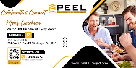 PEEL: Pittsburgh's Elevated & Emerging Leaders-MEN'S COLLABORATE & CONNECT