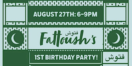 Fattoush’s 1st Birthday Party