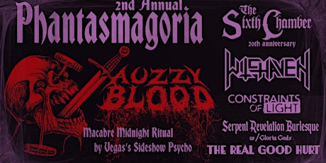 PHANTASMAGORIA ~ Carnival of Dark Music and Witchy Burlesque
