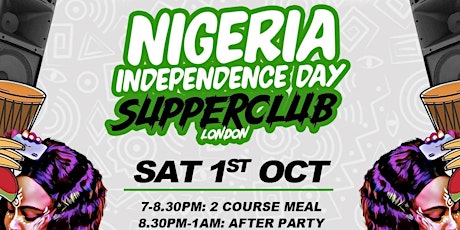 Afrobeats n Brunch - Nigeria Independence SUPPERCLUB