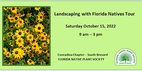 2022 Landscaping with Florida Natives Tour