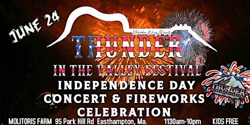 Thunder in the Valley Festival  Concert & Fireworks 2023