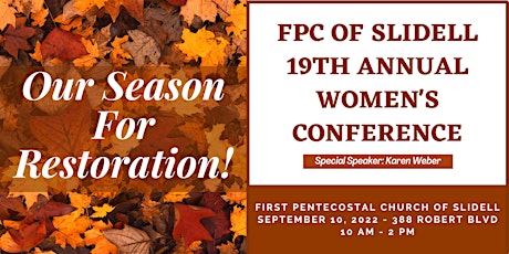 2022 FPC of Slidell Women's Conference