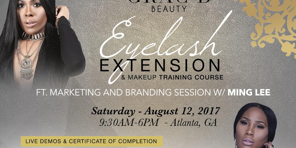Grac'd Beauty Lash & Makeup Training ft. Marketing and Branding Seminar w/ Ming Lee
