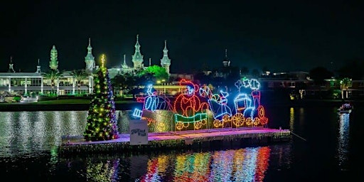 Tampa Suds & Grub Riverwalkabout w Holiday Lighted Boat Parade