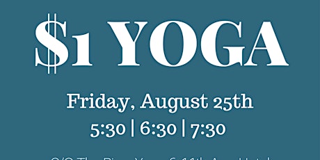 $1 Yoga in the Triangle primary image