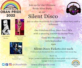 Oban Pride 2022 Silent Disco