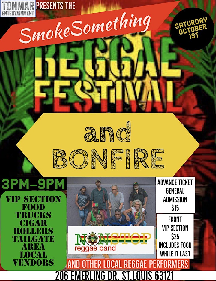 Reggae Festival & Bonfire image