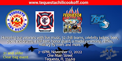 11th Annual Tequesta Chili Cook-Off and Beer Tasting Event