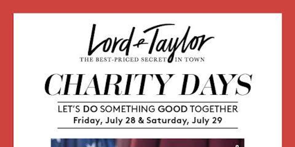 Charity Shopping Days | Fundraising for Save the Children