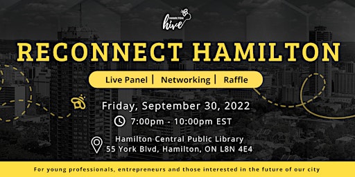 Reconnect Hamilton: Buzz Worthy Panel & Networking Event