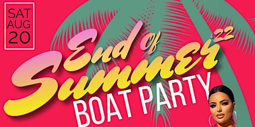 End of Summer Boat Party
