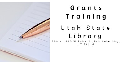 Grants Training (Utah State Library)