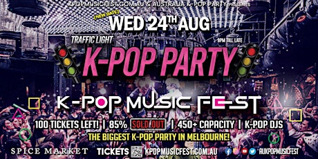 Melbourne K-Pop Party [450+ Capacity | 85% Tickets Sold | 100 Tickets Left]