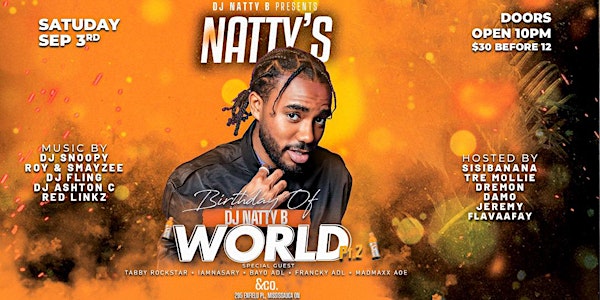 NATTYS WORLD (Official Birthday Of DJ Natty B)
