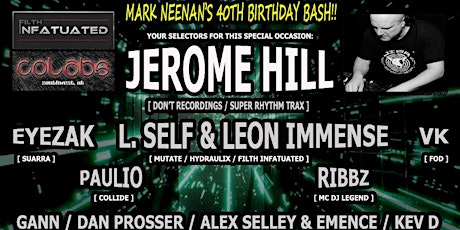 Mark Neenan's 40th birthday with Jerome Hill!