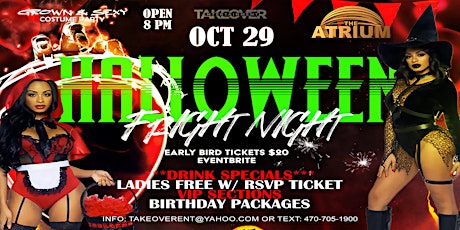 HALLOWEEN FRIGHT NIGHT GROWN & SEXY COSTUME PARTY