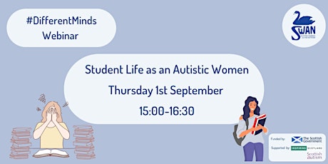 #DifferentMinds Webinar - Student Life as an Autistic Woman