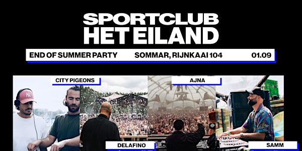 Sportclub Het Eiland: End of Summer Party