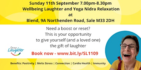 De-Stress,Boost and Reset:  Laughter and Relaxation in Sale, Gtr Manchester