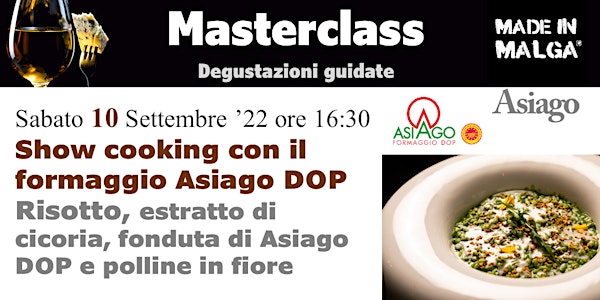 Show cooking con il formaggio Asiago DOP