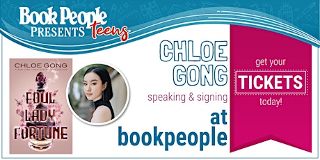 BookPeople Presents: Chloe Gong - Foul Lady Fortune