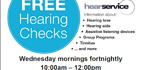 Hearing Checks fortnightly primary image