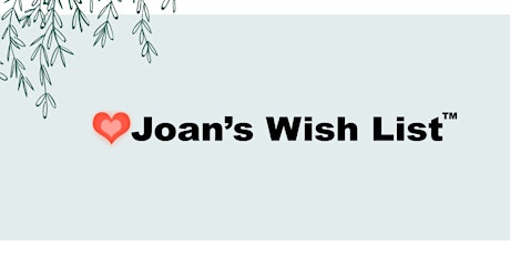 Joan's Wish List Annual Signature Event