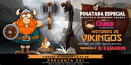 FOGATADA & CUENTOS con Guita | HISTORIAS DE VIKINGOS - RAGNAROK