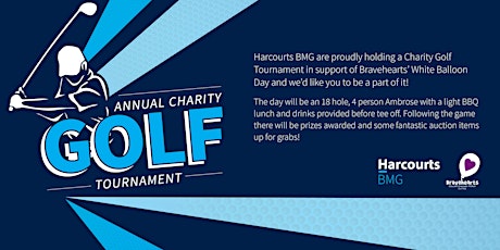 Harcourts BMG + Bravehearts White Balloon Charity Golf Day  primary image