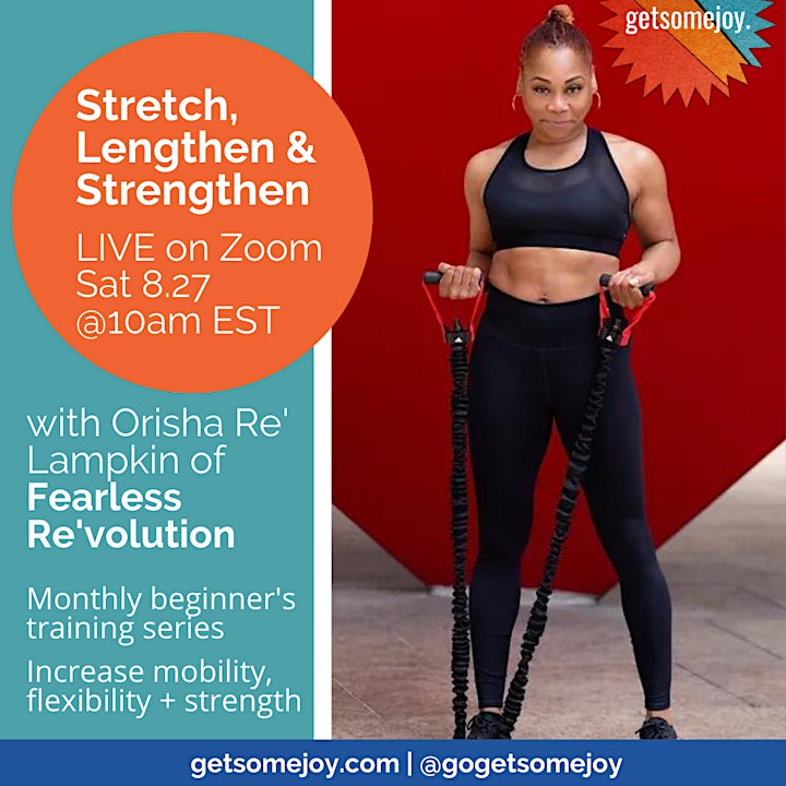 Fearless Re'volution: Stretch, Lengthen, and Strengthen Class image