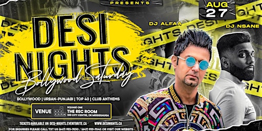 Desi Nights ™ - Bollywood Saturday