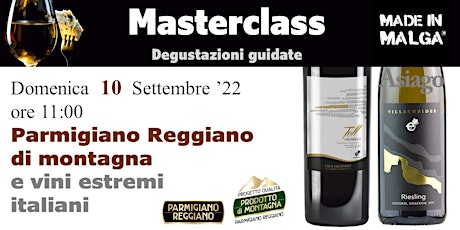 Parmigiano Reggiano e vini estremi italiani