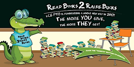 Read Books 2 Raise Bucks:             The more YOU give, the more THEY get primary image